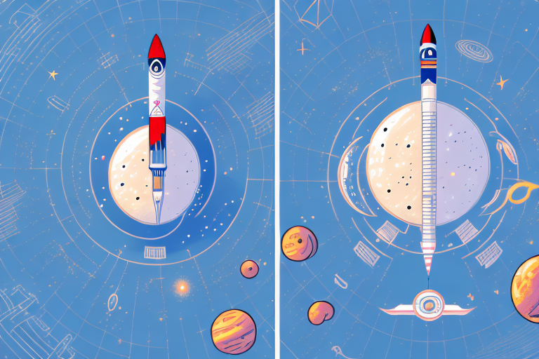 A planetarium and a rocket simulator side-by-side